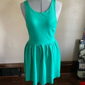 Kelly Green Sleeveless Dress
